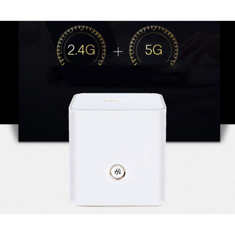 Bộ phát mesh wifi Huawei Gigabit AC1200Mb LAN 1Gbps, hệ thống mesh wifi kết nối nhiều điểm router mesh wifi