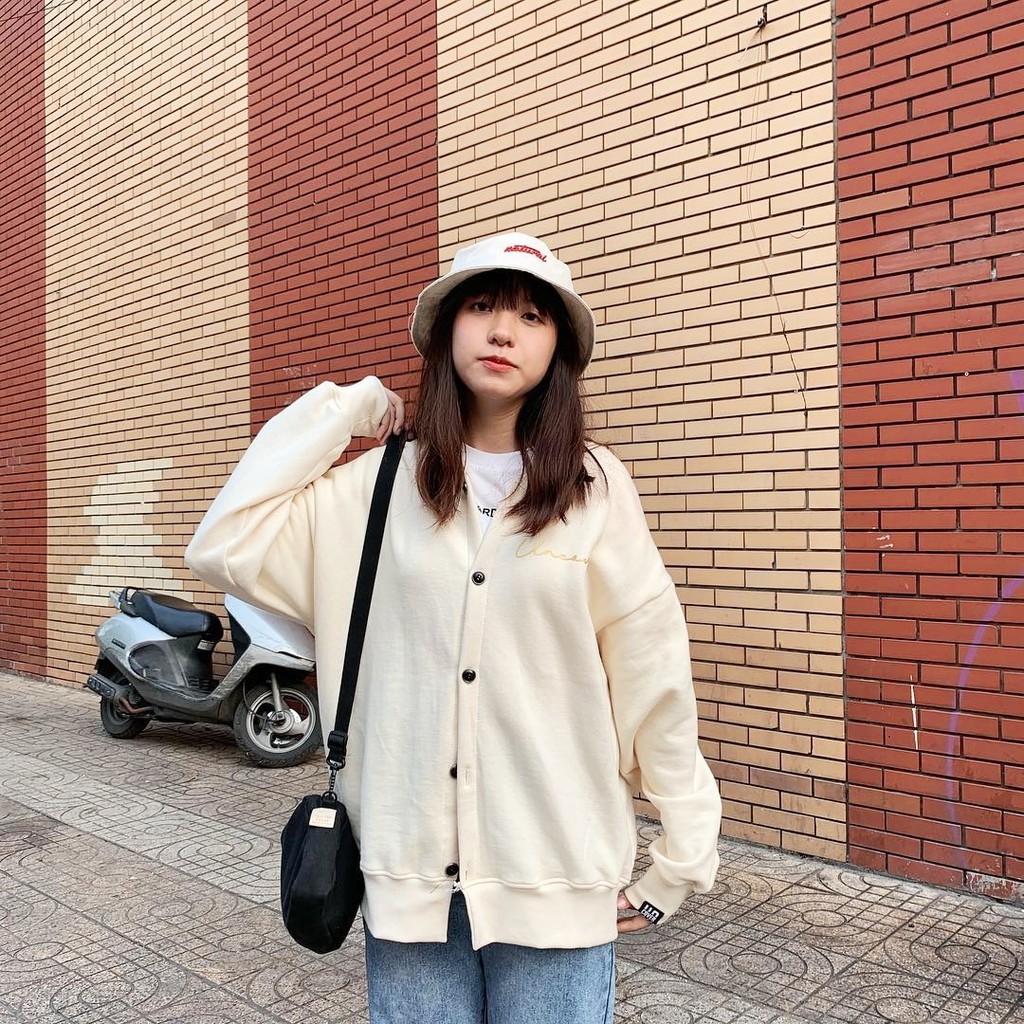 ÁO KHOÁC ULZZANG FORM RỘNG KIỂU DÁNG ÁO KHOÁC NỮ CARDIGAN - ÁO KHOÁC NỈ NỮ NHIỀU MÀU HOT HIT