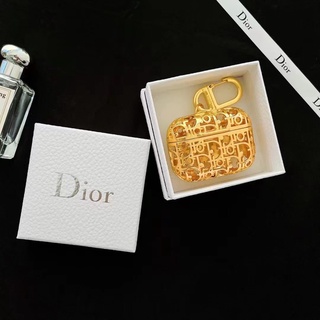 Hộp đựng tai nghe rỗng bằng kim loại tương phản Air AirPods 1 / 2 Thích hợp cho hộp bảo vệ thế hệ AirPods Pro / 3 Hộp tai nghe không dây [có hộp đóng gói]