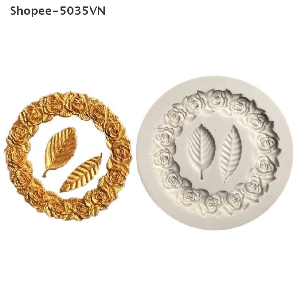 1 Khuôn Làm Bánh / Sô Cô La Hình Chiếc Lá Diy Bằng Silicone