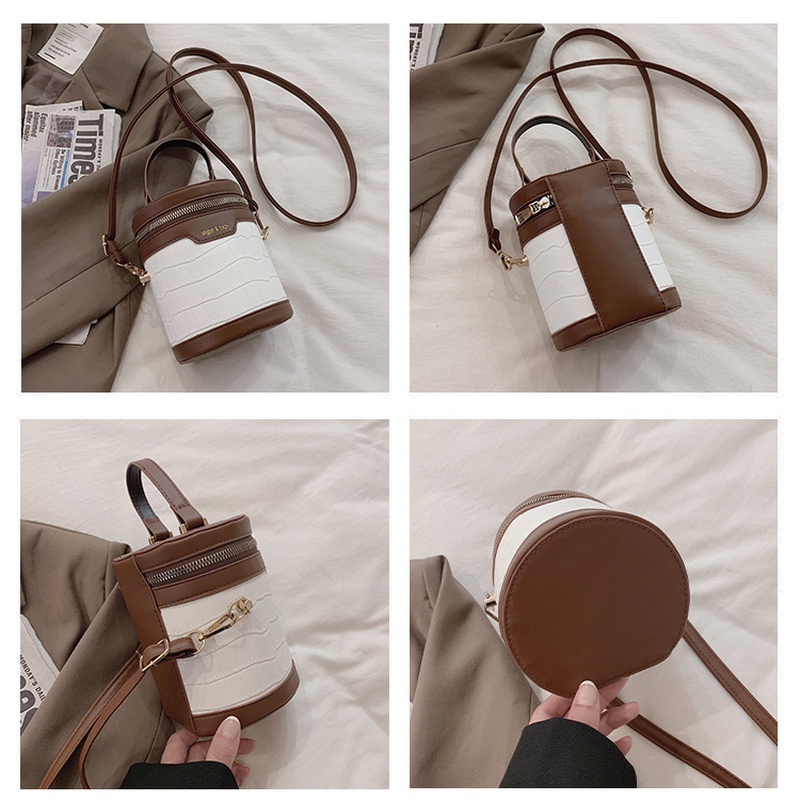 Túi Đeo Chéo Vai Hình Trụ niche Phiên Bản Hàn Quốc Gylb384