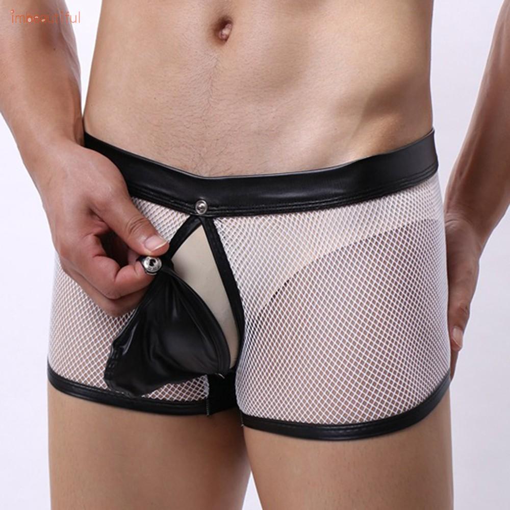 Quần lót vải xuyên thấu thời trang quyến rũ cho nam
