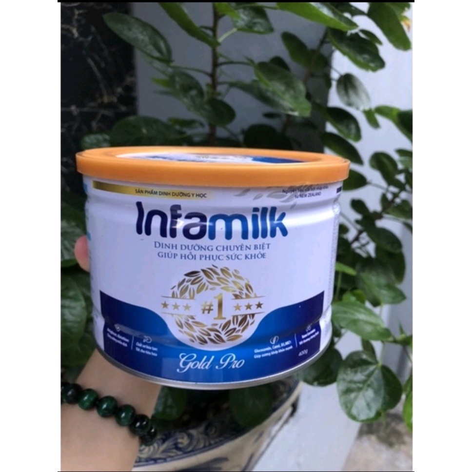 Sữa bột chuyên biệt giúp hồi phục sức khoẻ INFAMILK GOLD Pro 400g và 900g - Nhập khẩu từ New Zealand (chính hãng)