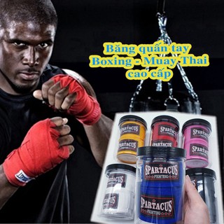 [DEAL❤️SỐC] Băng đa quấn tay Boxing 5m đấm bốc cao cấp, Băng vải Boxing tiêu chuẩn tập võ đấm bốc và Muay Thai