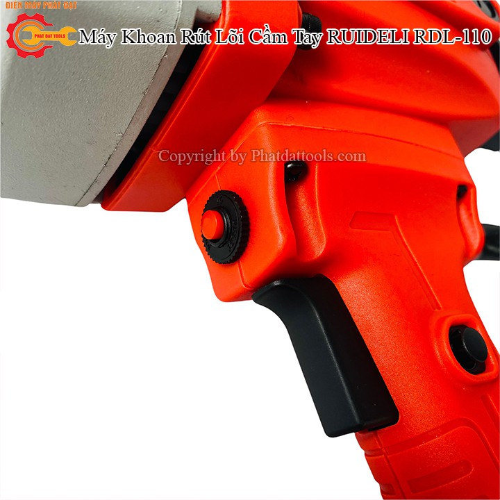 Máy Khoan Rút Lõi Bê Tông Cầm Tay RUIDELI RDL-110-Hàng Chính Hãng-Bảo Hành 6 Tháng