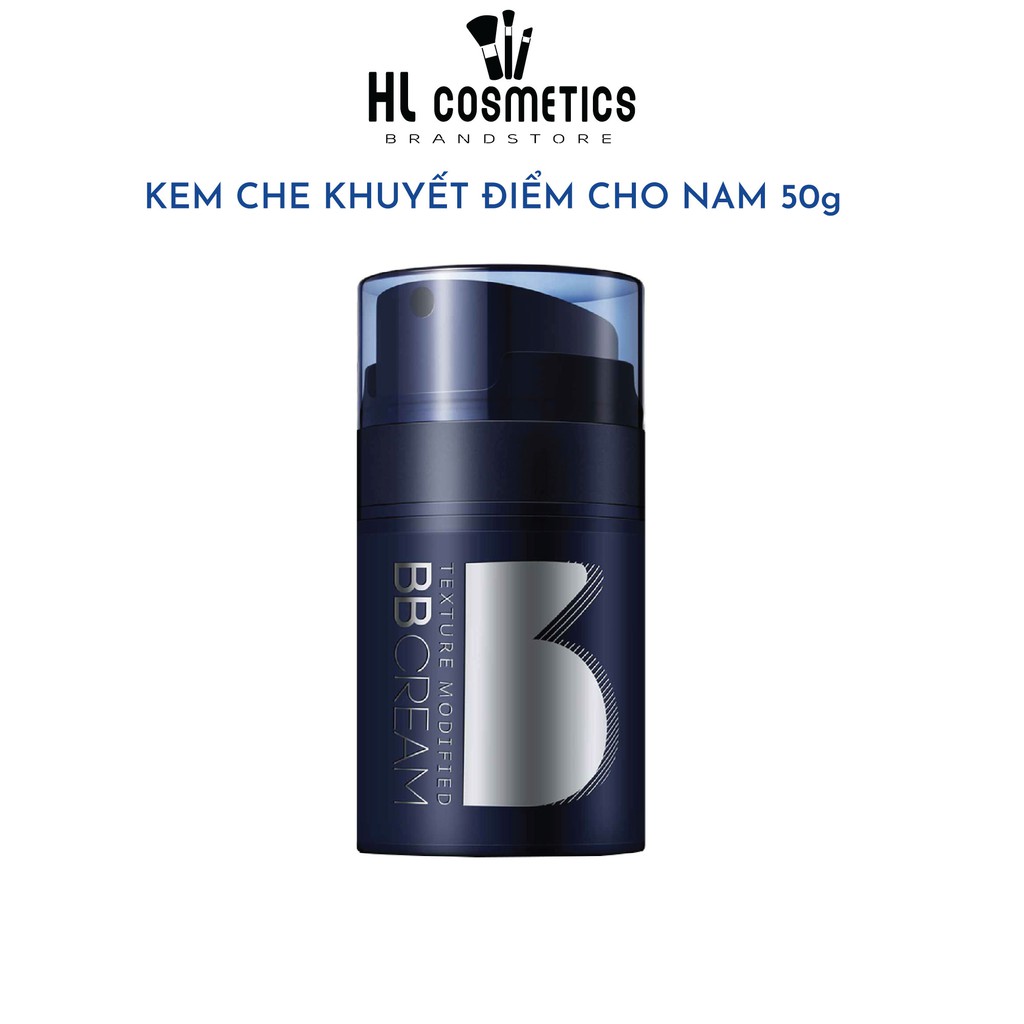 Kem Che Khuyết Điểm Cho Nam BLUEMAN Kiềm Dầu Và Nâng Tone Da 50g