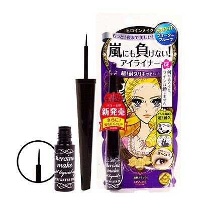 Kẻ mắt nước không trôi Kissme Isehan Heroine Make Impact Liquid eyeliner - Nhật Bản
