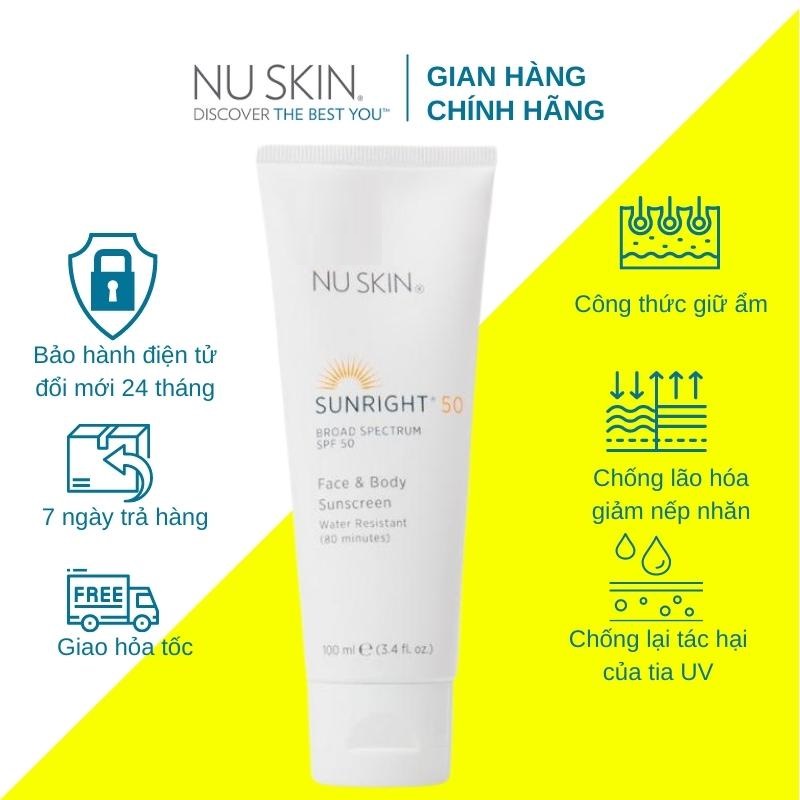 Kem Chống Nắng Nuskin Sunright 50 SPF 50 PA 100ml