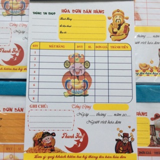 Hoá đơn - Phiếu ship - Phiếu giao