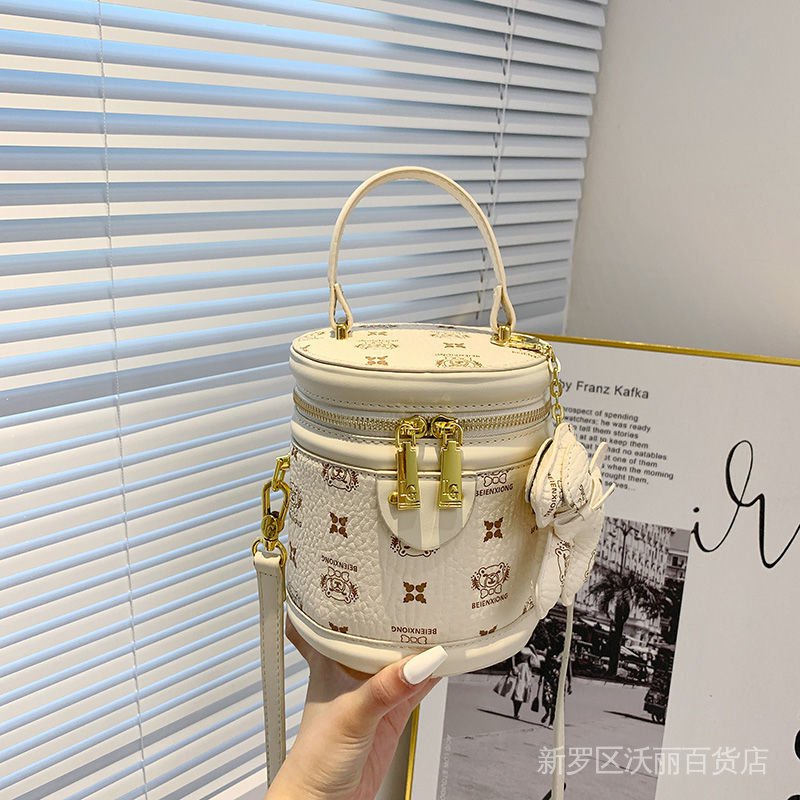 Túi Xách Đeo Vai Hình Trụ Phong Cách Mới Cho Nữ CR1O