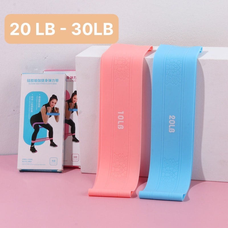 Bộ 3 dây kháng lực Mini Band cao su cao cấp- Yoga An Viên