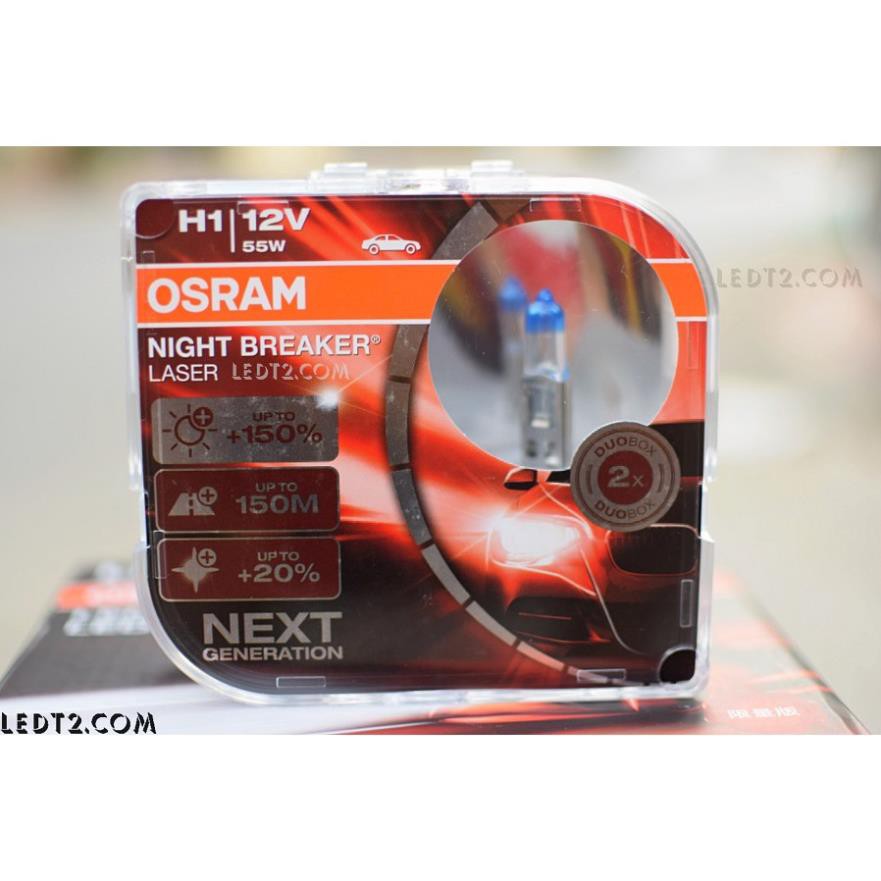 Mua Ngay .. Đèn pha Halogen Osram Night Breaker Laser +150% [SL: 1 bóng]