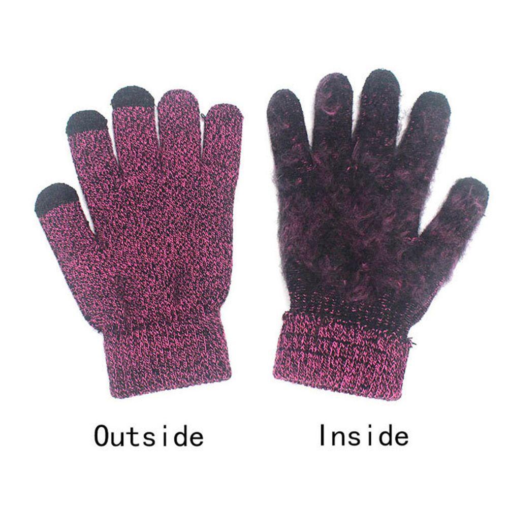 BSUNS Set Mũ beanie Kèm Găng Tay Và Khăn Choàng Cổ Thiết Kế Mới Giữ Ấm Cao