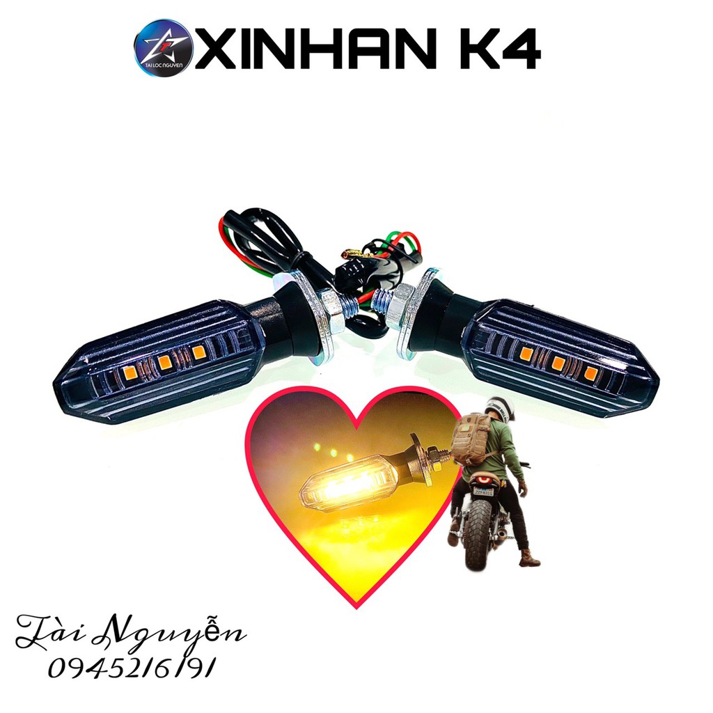XINHAN MẪU K4/K4X  cho exciter 150, NVX, MSX, CBR ,MT15,R15V3 , PKl, PKN