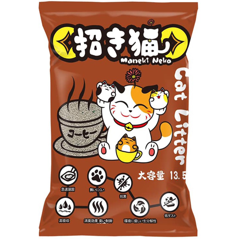 Cát Vệ Sinh Maneki Neko Cho Mèo Hàng Tốt Giá Bình Dân Bao 5 Lit x 2
