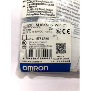 CẢM BIẾN OMRON E2B-M18KS05-WP-C1