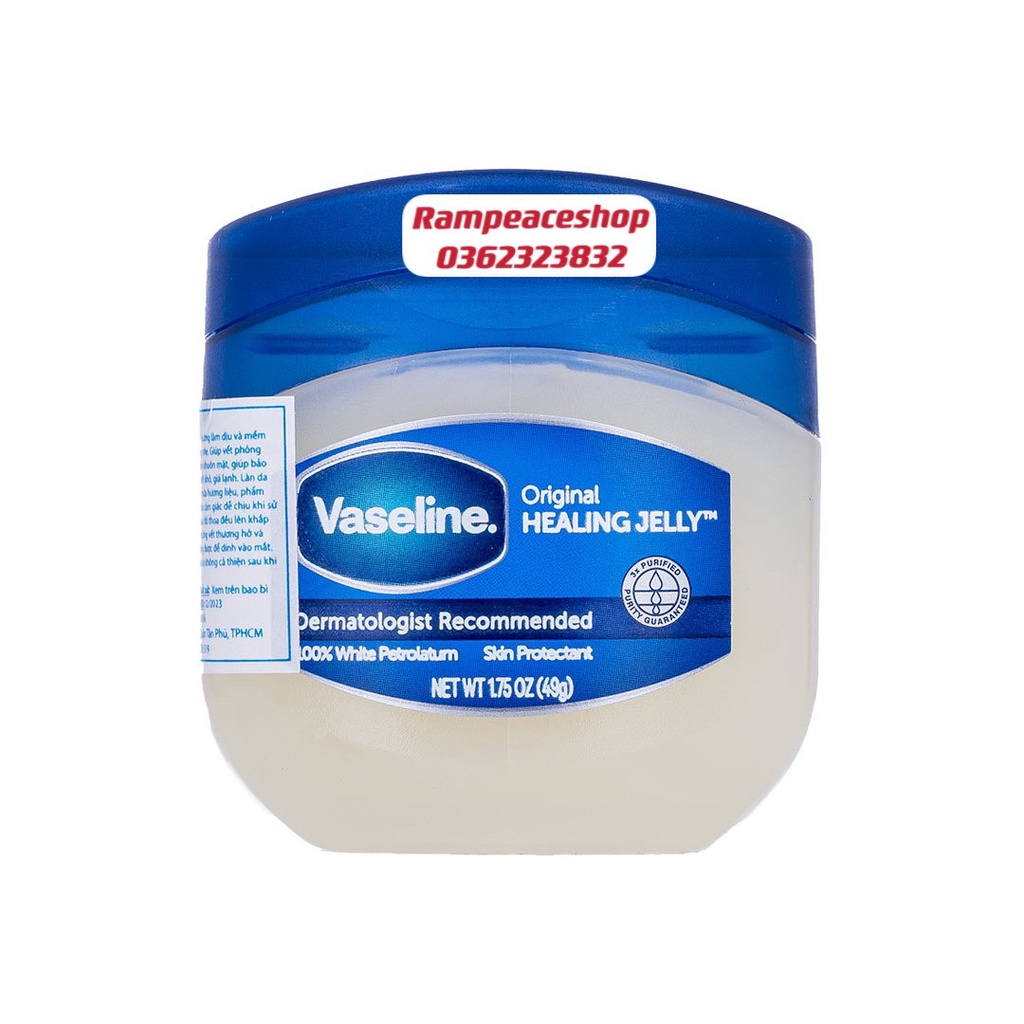 Sáp dưỡng ẩm Vaseline 100% Pure Petroleum jelly Original