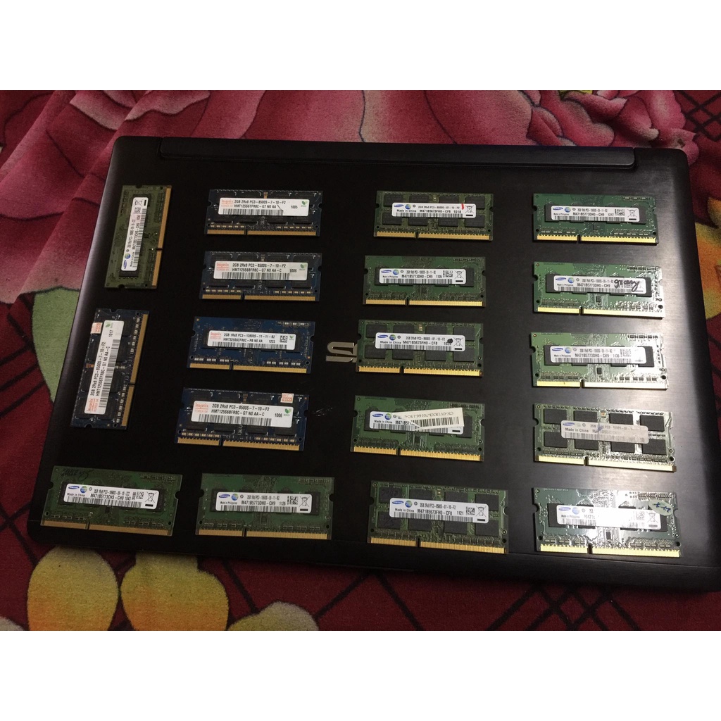 RAM Laptop 2G các loại-Ram 2G pc3 ddr3 bóc máy các hãng xịn bus 1066 1333 1600