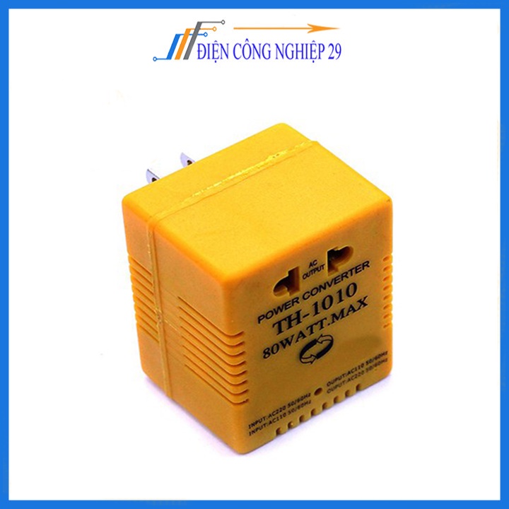 Bộ Chuyển Đổi Điện Revolve TH-1010 220AC↔110AC 80w