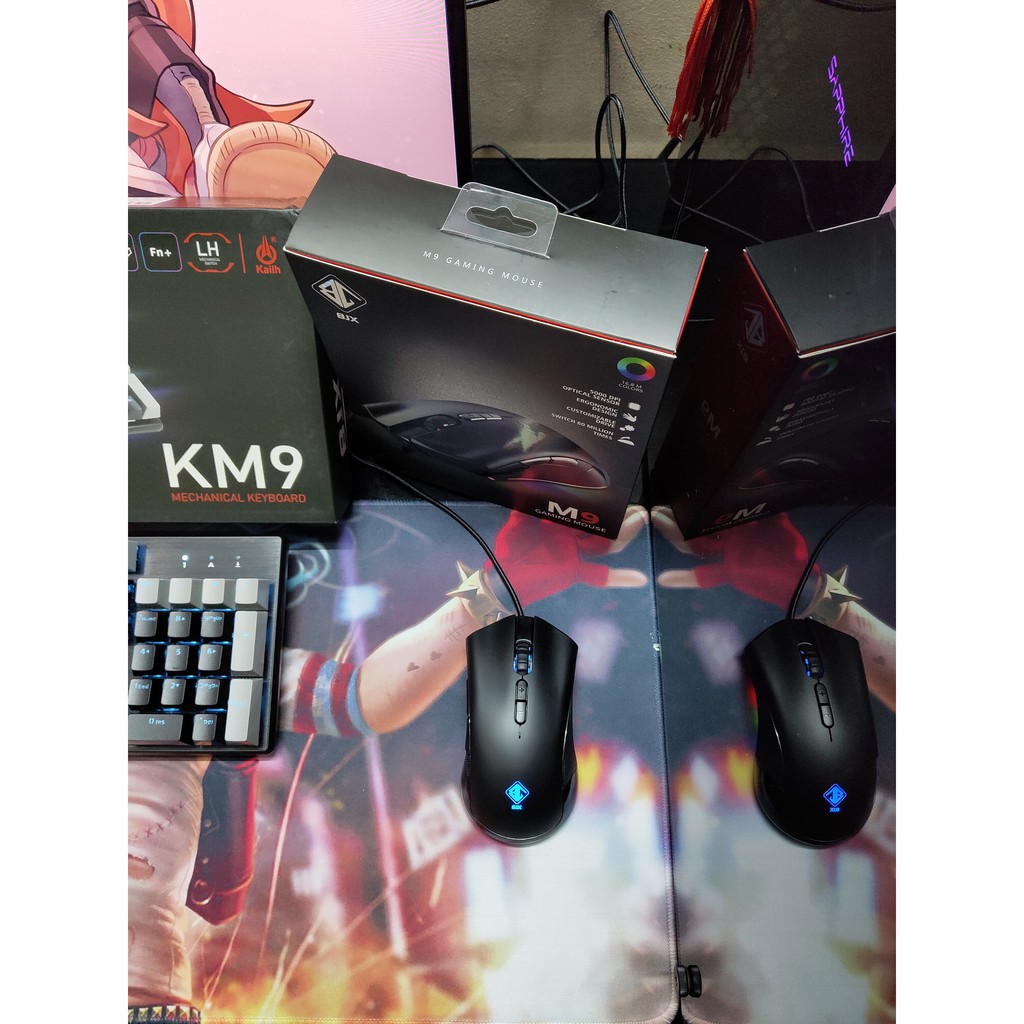 Chuột chơi game BJX M9 RGB Lighting Gaming mouse DPI 5000