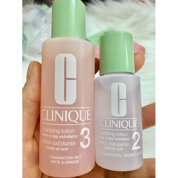 Nước hoa hồng CLINIQUE cho da khô/ da dầu 30ml,60ml chính hãng