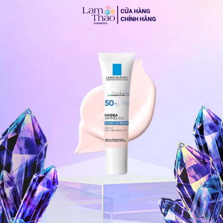 Kem Chống Nắng Nâng Tone Trắng Hồng La Roche-Posay Tone-Up Rosy SPF 50+ PA++++