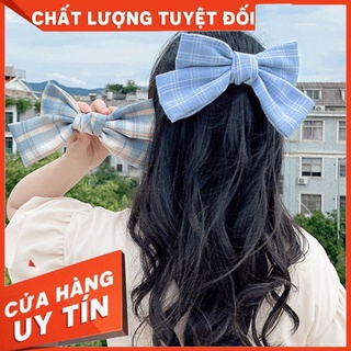 Kẹp tóc đính nơ phong cách hàn quốc