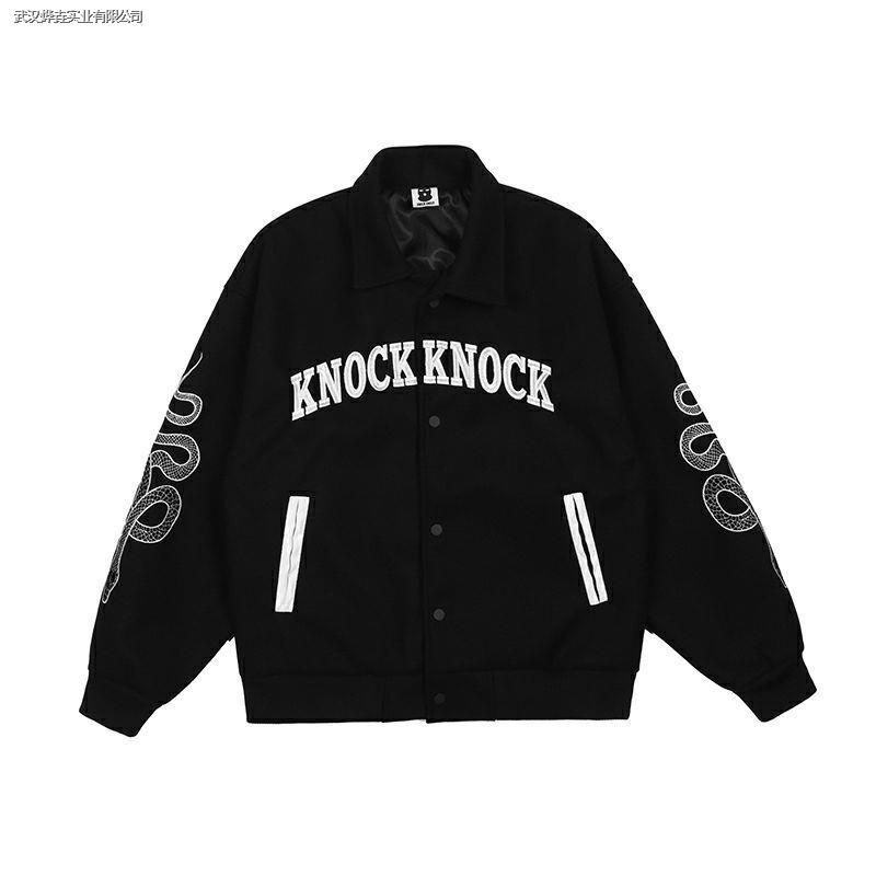 Áo Khoác Bomber Vasity Nỉ dạ Full Thêu màu đen nam nữ