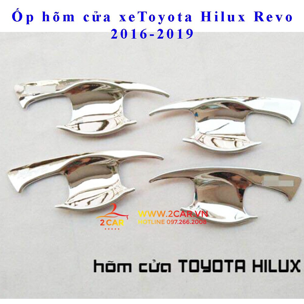 Ốp hõm cửa xe Toyota Hilux Revo 2016-2019