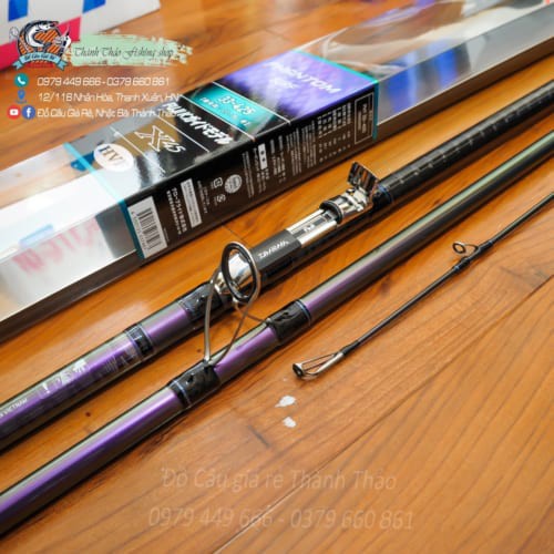 Cần 3 Khúc DAIWA Phantom 33-425 Chuyên Lục xa bờ 50 – 80 Mét ( Cần Lục chính hãng DAIWA )