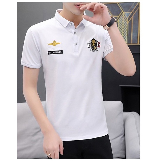 Áo thun polo CONLLERT tay ngắn form rộng unisex nam nữ Ulzzang (Ảnh thật/Có sẵn)