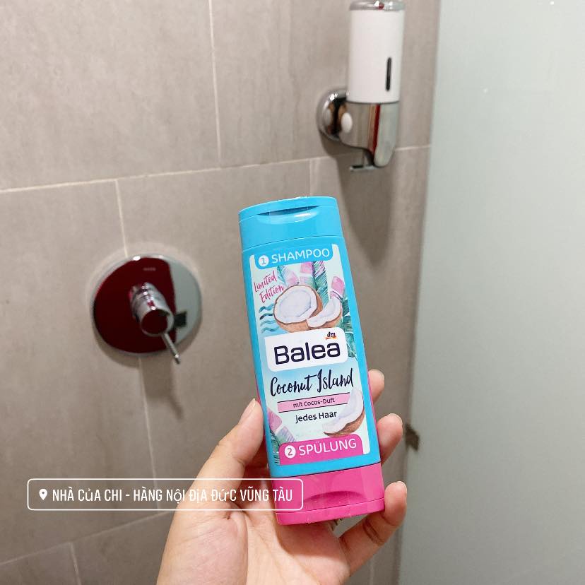 Gội xả mini 2 đầu Balea - Đức