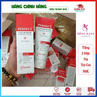 Kem Tẩy Lông - Tẩy Lông Holikey Perfect Clear Hair Removal Cream Hàn Quốc 100ml
