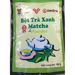 Bột Matcha Đài Loan 500g - Bột Pha Trà Sữa Cao Cấp