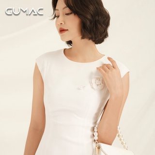 Đầm vai liền phụ kiện DA807 GUMAC