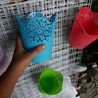 [Đồ dùng mầm non] Bán sỉ 5 Rổ cỡ to trang trí góc đồ hàng mầm non