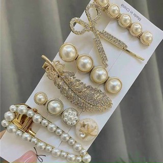Set 5,6 Kẹp Tóc Tiểu Thư Sang Chảnh