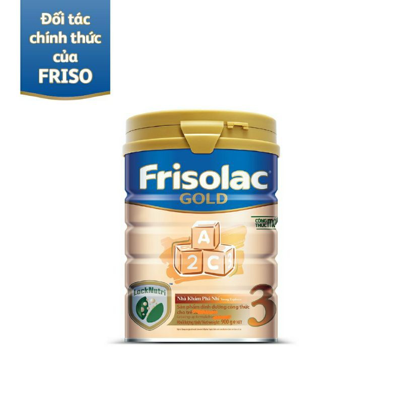 Sữa Friso Gold 3 900g [DATE mới, mẫu mới]