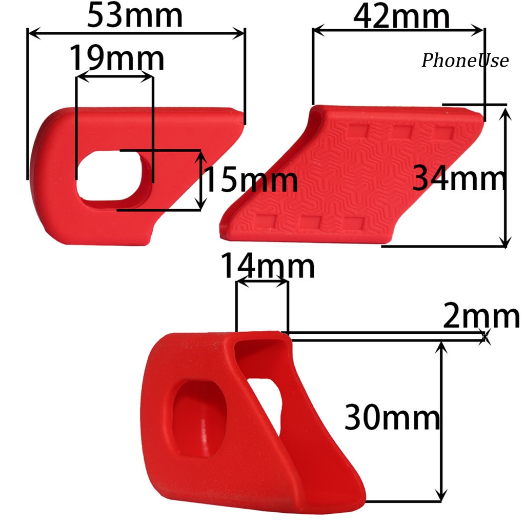 Set 4 vỏ bọc bảo vệ tay quay xe đạp chống trầy xước chống mài mòn