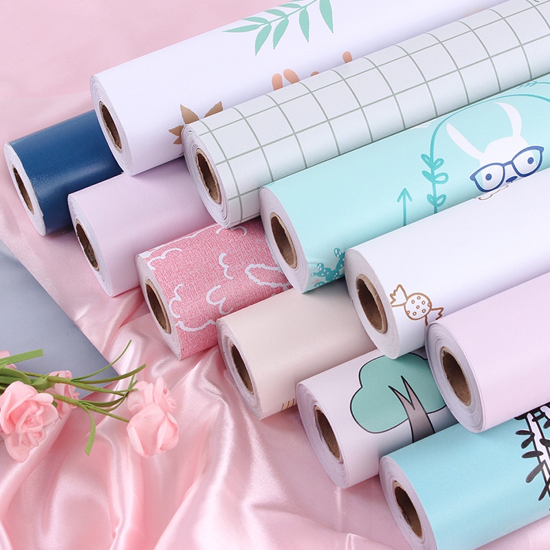 Giấy dán tường mẫu DOREMON TỔNG HỢP  khổ 45cm 1 mét