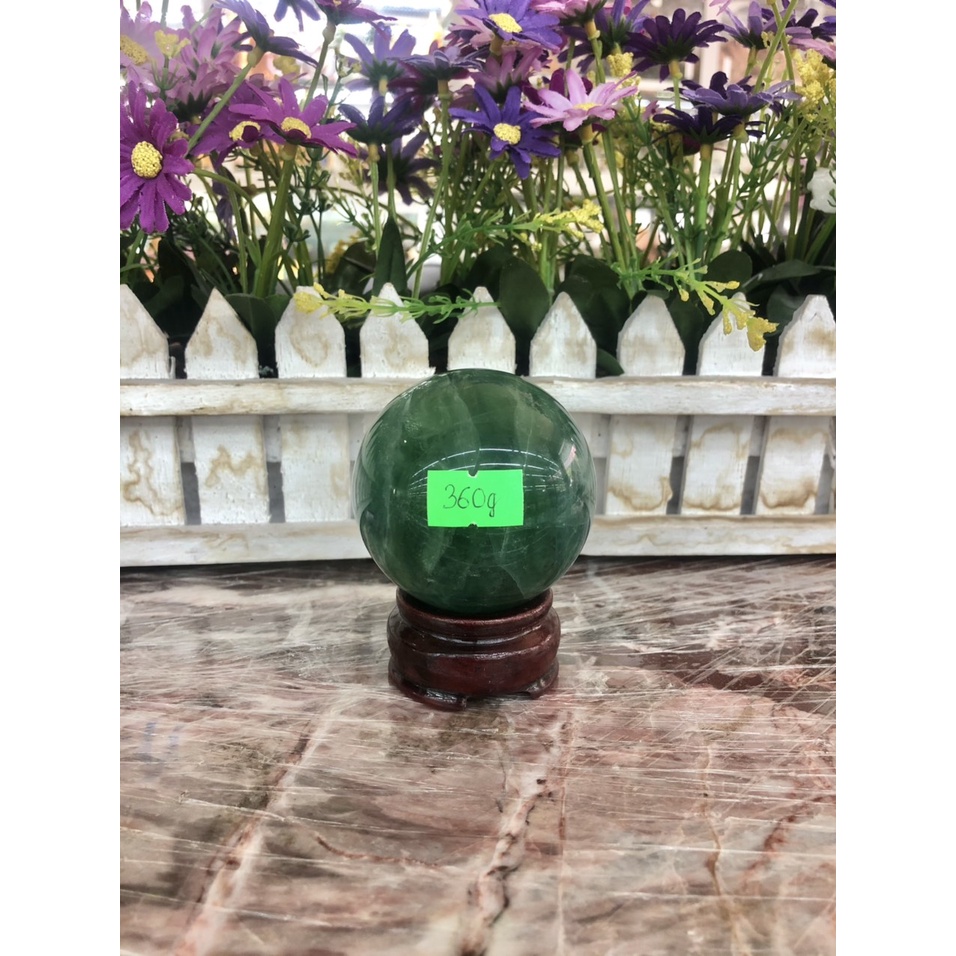 Quả cầu phong thủy đá TA. xanh - Đường kính 4,9cm; 5cm; 5,1cm; 5,5cm và 5,6cm