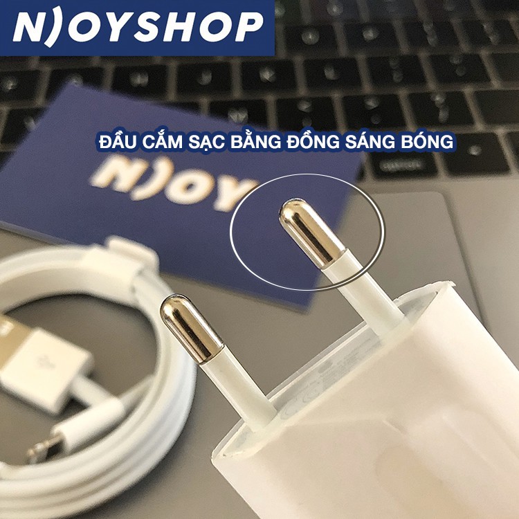 BỘ Dây sạc IPHONE Củ sạc IPHONE CHÂN TRÒN PHIÊN BẢN THỊ TRƯỜNG VIETNAM CHÍNH HÃNG BẢO HÀNH 12 THÁNG 1 ĐỔI 1