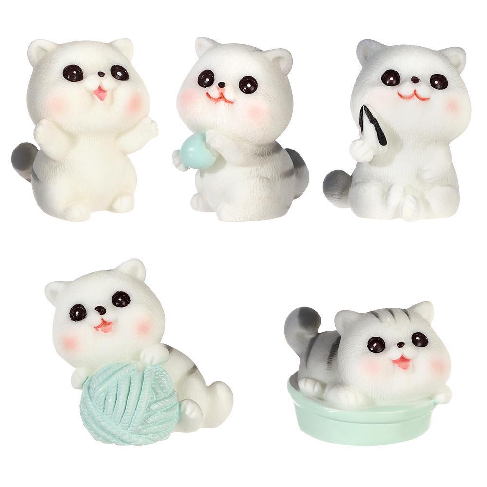 Đồ trang trí Mèo Mini Trang Trí Tiểu Cảnh Sân Vườn