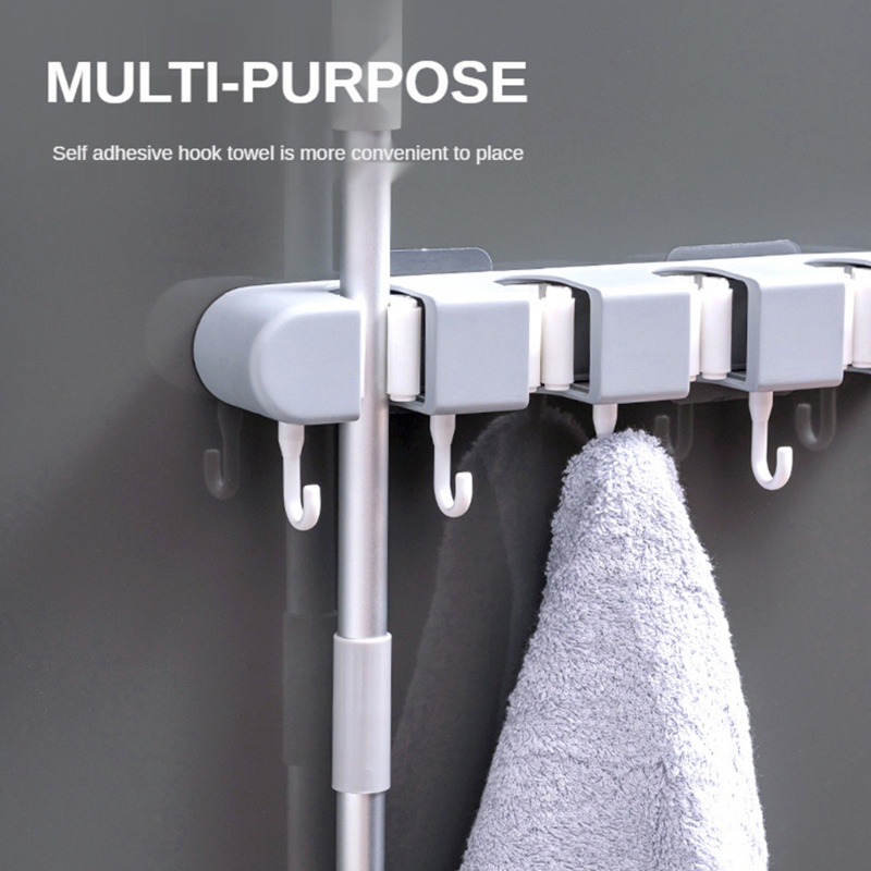 Giá Đỡ Cây Lau Nhà Gắn Tường Tiện Lợi