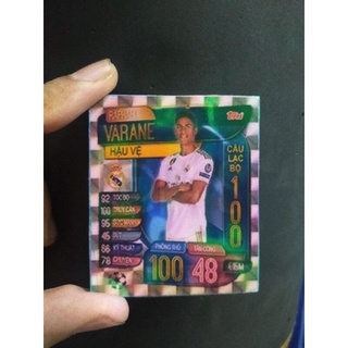 Thẻ Insert mùa 2019-2020 Poca (thẻ in hiệu ứng đẹp)