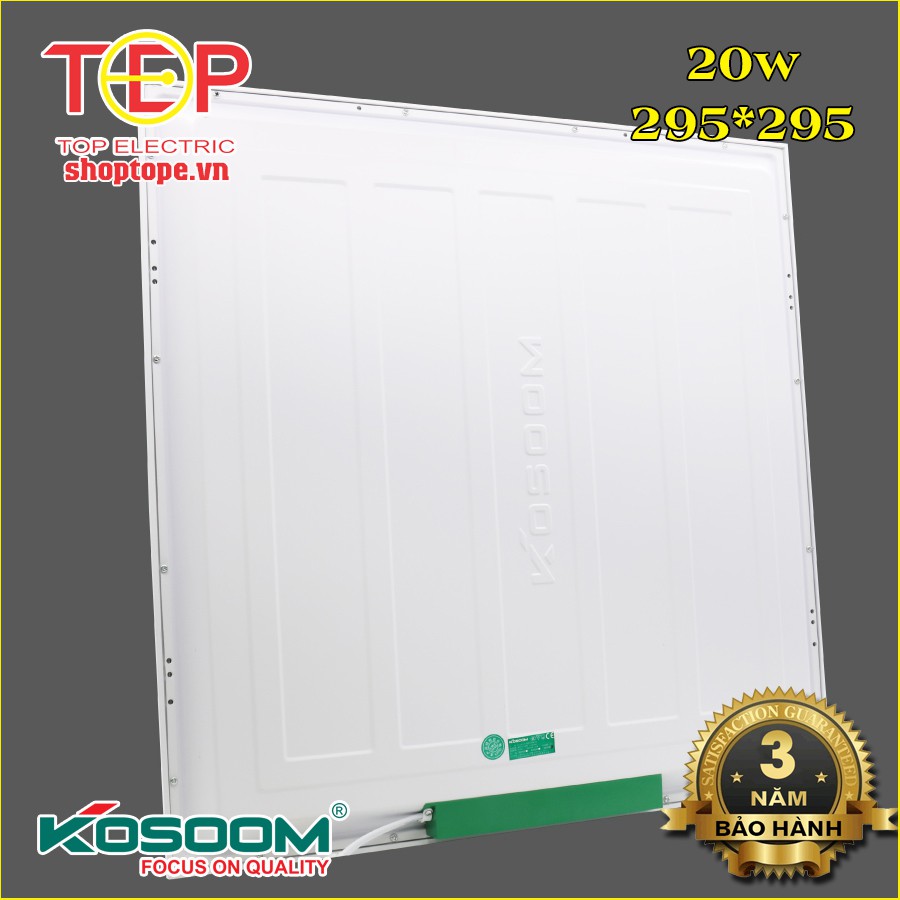 Đèn Led Panel 20W 30W  Kosoom-Đèn Lắp Trần Thạch Cao, Trần Nhôm-Thế Giới Điện Tope