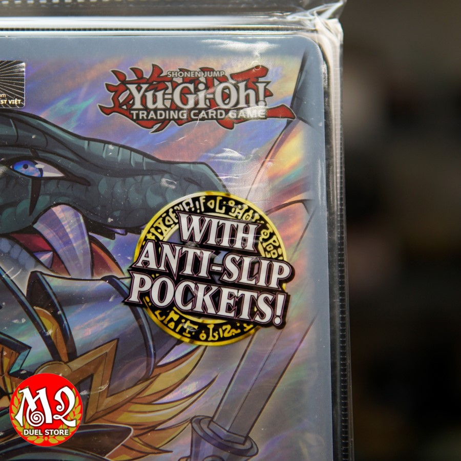 Album sưu tập Yugioh Dark Magician Girl The Dragon Knight 9-Pocket Portfolio - Chính hãng Konami - Sức chứa 180 lá bài