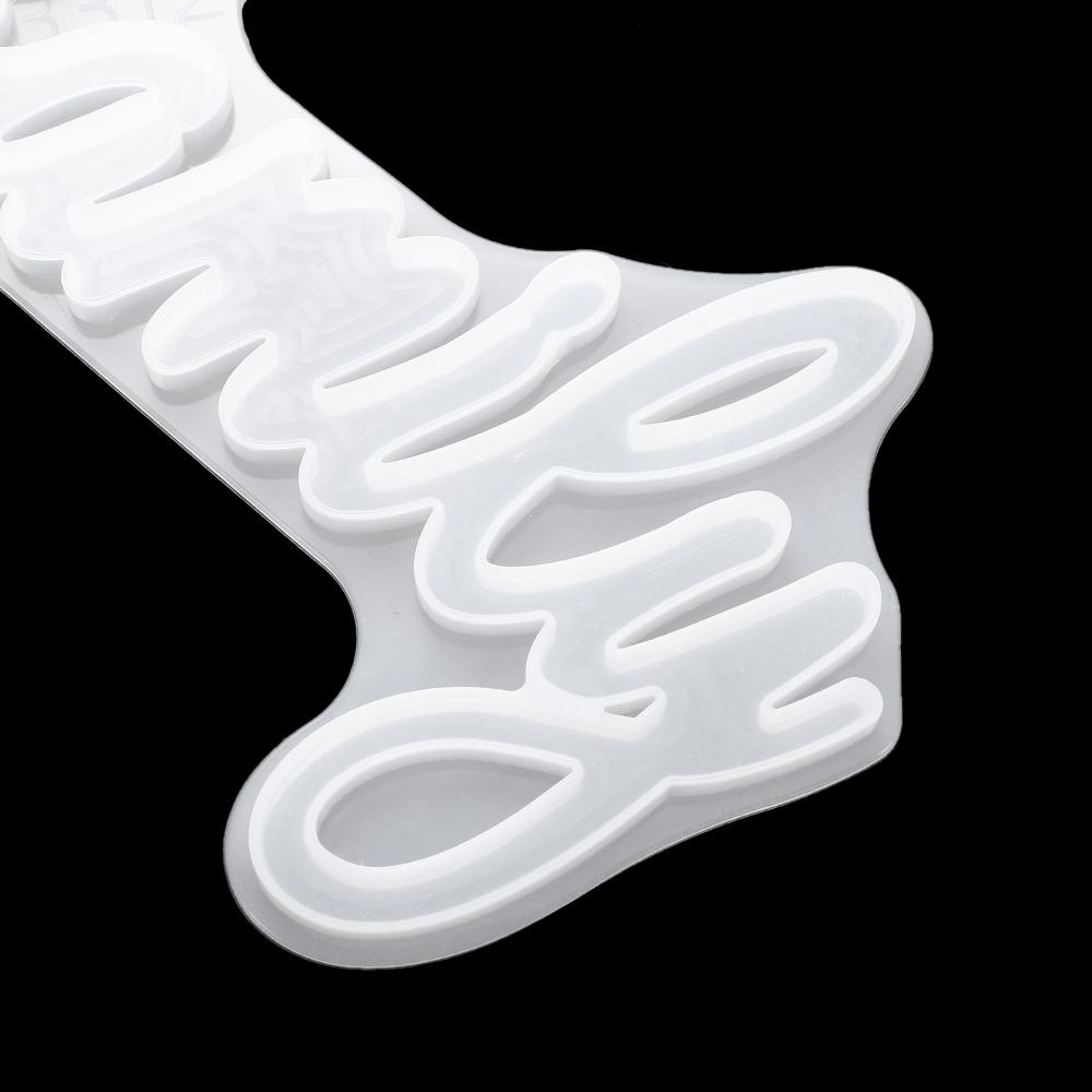 PINEVN Khuôn Nhựa Làm Đồ Thủ Công Hình Chữ Cái Trang Trí Nội Thất