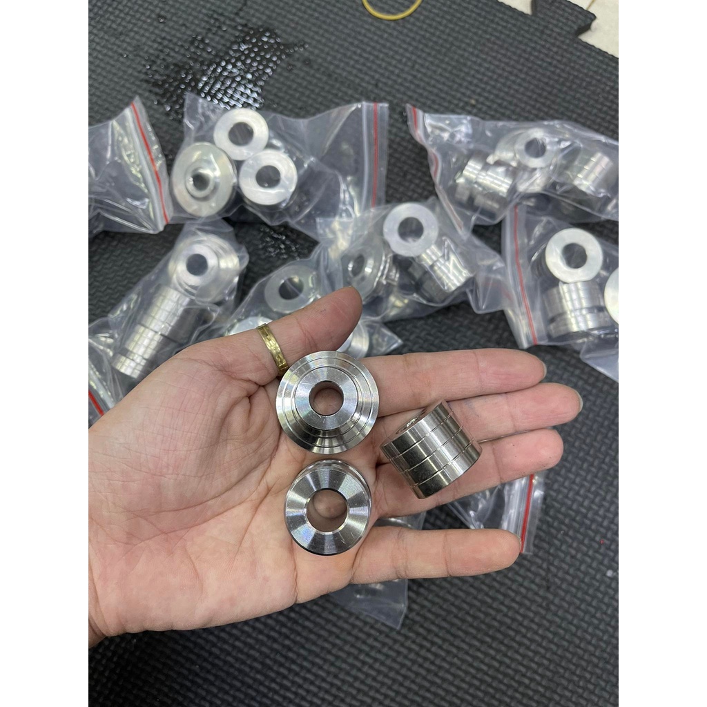 Canh bánh inox 304 mẫu thái V2 cho Sirus 110 và Ex 10 đời 2006-2010