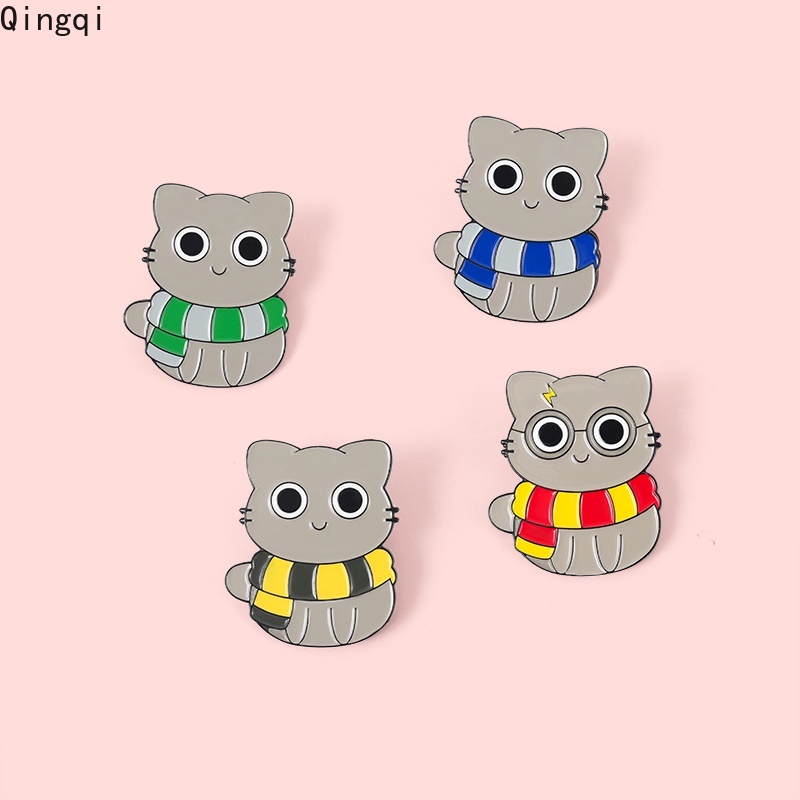 Trâm cài áo Miss Zoe hình mèo hoạt hình dễ thương